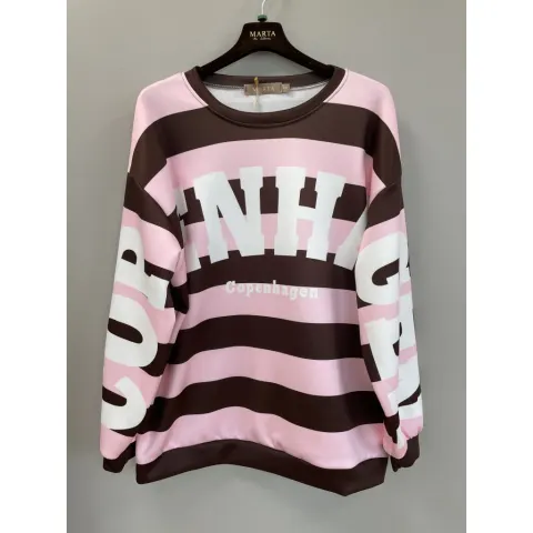 Marta du Château Sweatshirt MdcNerina – Moro/Rose — produktfoto