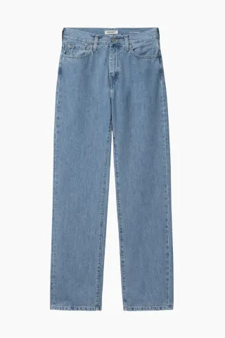 Carhartt W' Noxon Pant - Blue Stone Bleached – Carhartt WIP — produktfoto