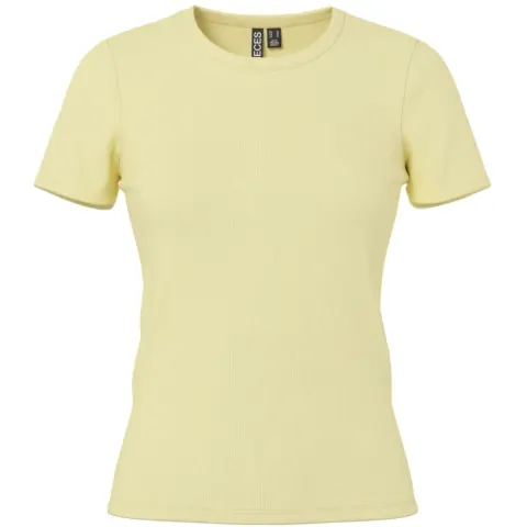 Pieces t-shirt Pcmay – French Vanilla — produktfoto