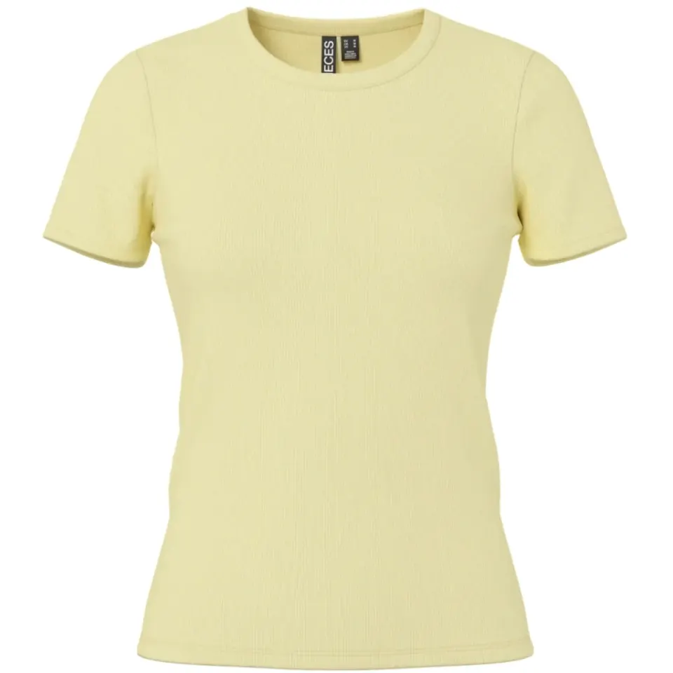 Pieces t-shirt Pcmay – French Vanilla — produktfoto