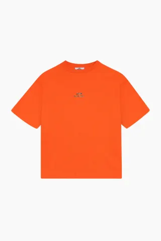 bareen AW26 Logo Box Fit – orange — produktfoto