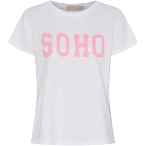 Marta du Château T-Shirt MdcHerdis 84275 – White/Baby — produktfoto
