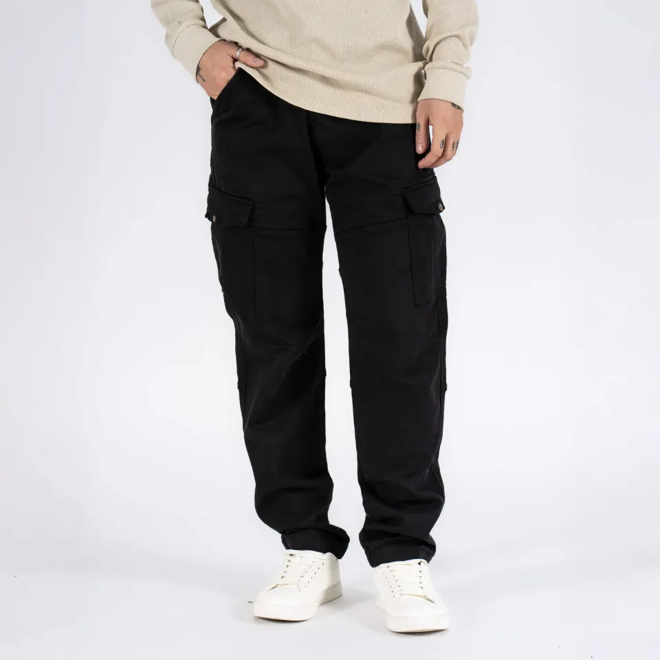 Marcus Majody Cargo Pants Noos – Sort — produktfoto
