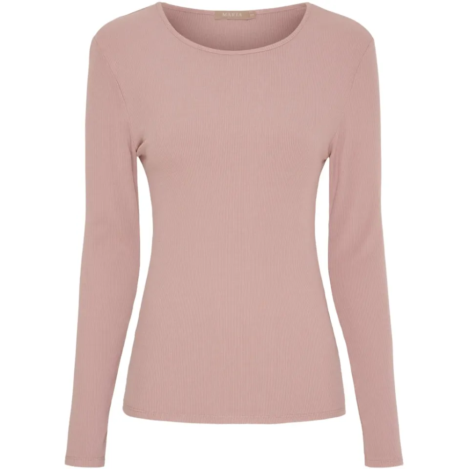 Marta du Château langærmet t-shirt MdcAster 4906 – Rosa Blush — produktfoto