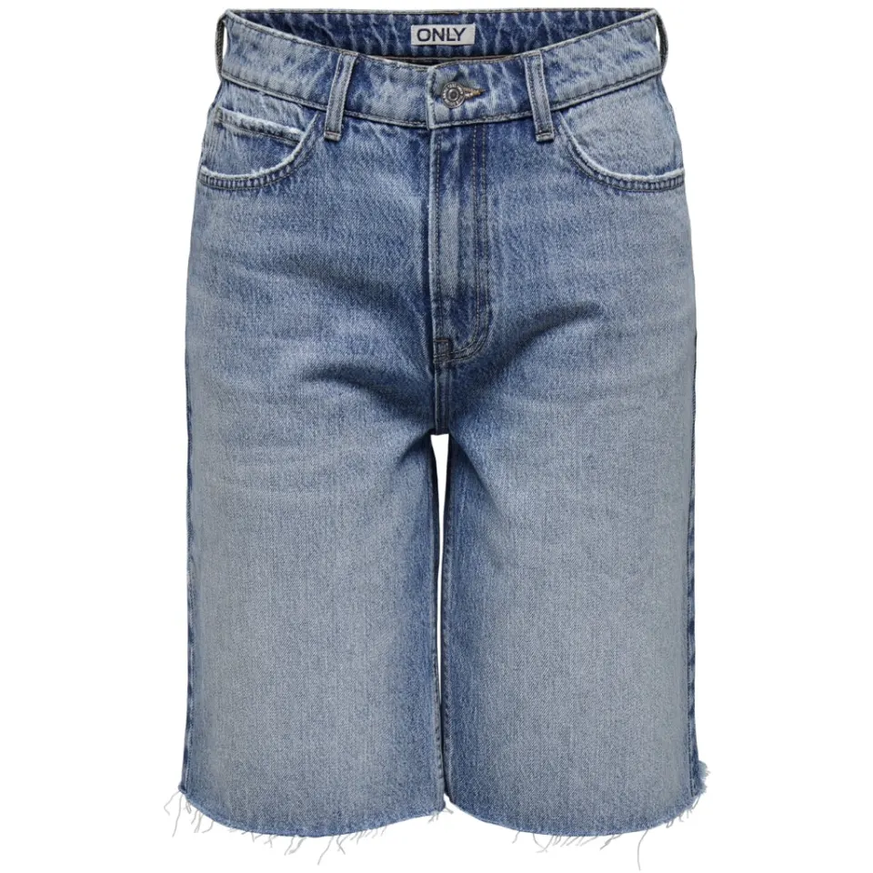 ONLY shorts Onlcaro – Medium blue denim — produktfoto