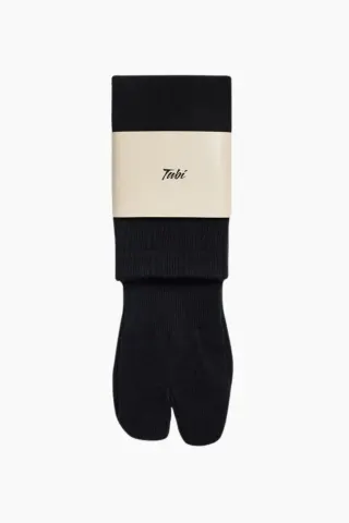 Tabi Socks X-High – sort — produktfoto