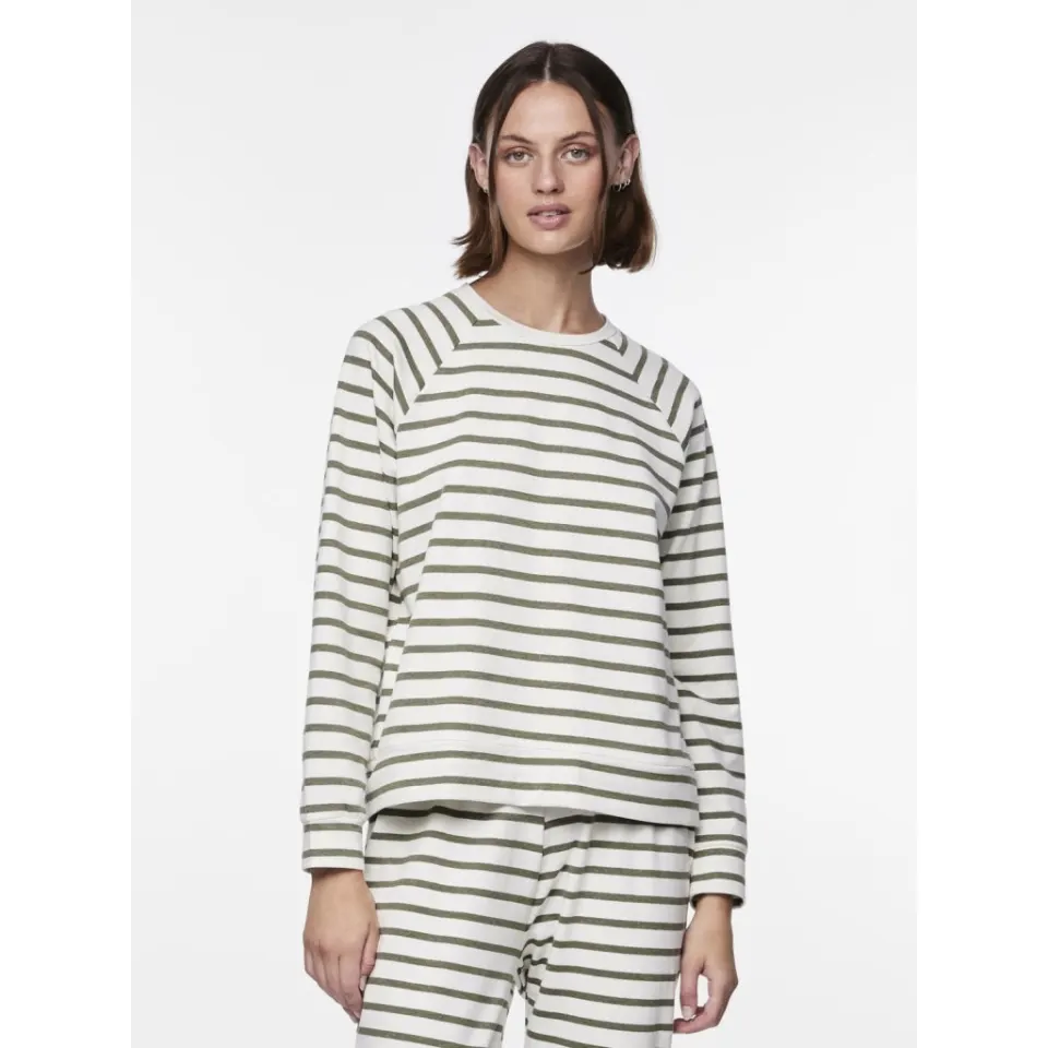 Pieces top Pcbibi – Fossil CLOUD DANCER — produktfoto