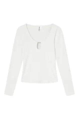 Résumé LucyRS Blouse – hvid — produktfoto