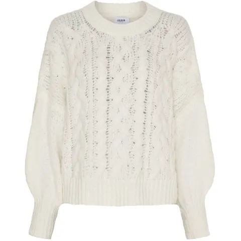 LULULIA Strik LuThilde 8187 – OffwhiteZ9120 — produktfoto