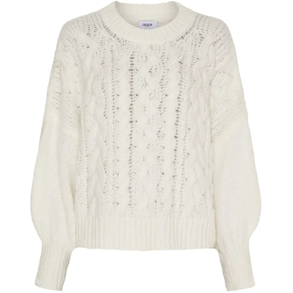 LULULIA Strik LuThilde 8187 – OffwhiteZ9120 — produktfoto