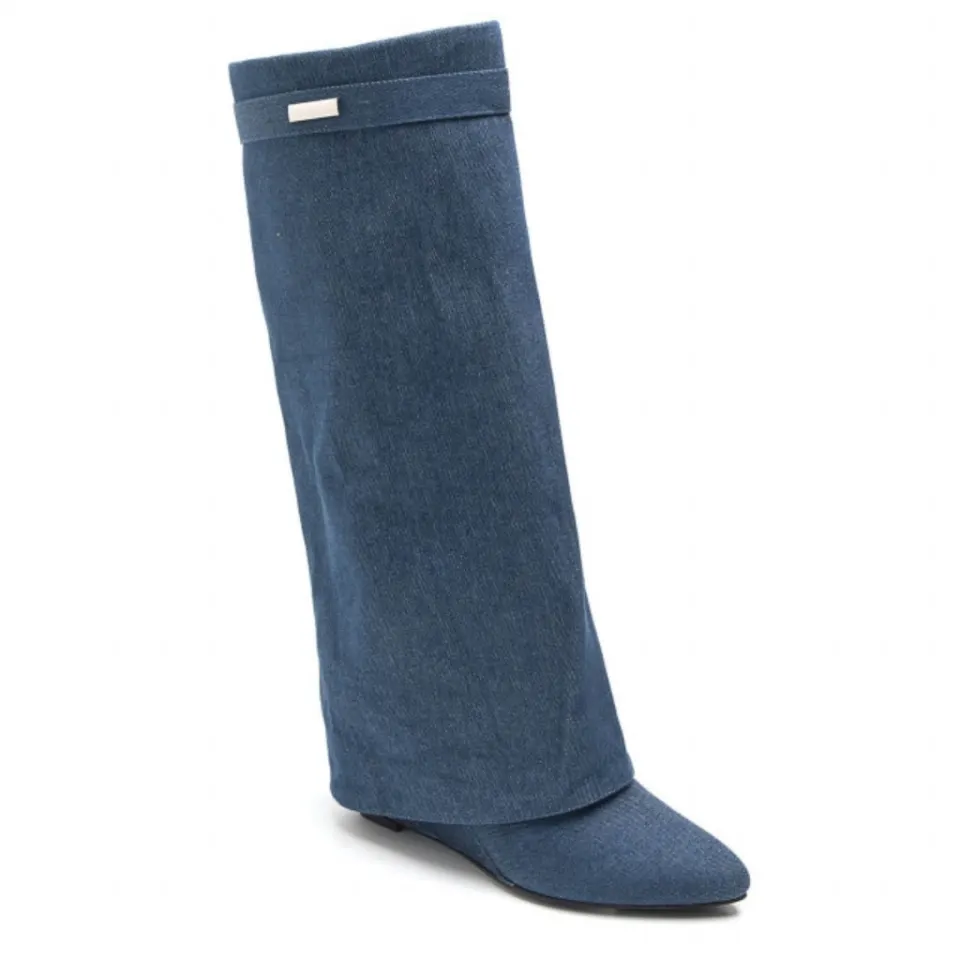 Madeleine støvler 9623-1 – Jeans — produktfoto