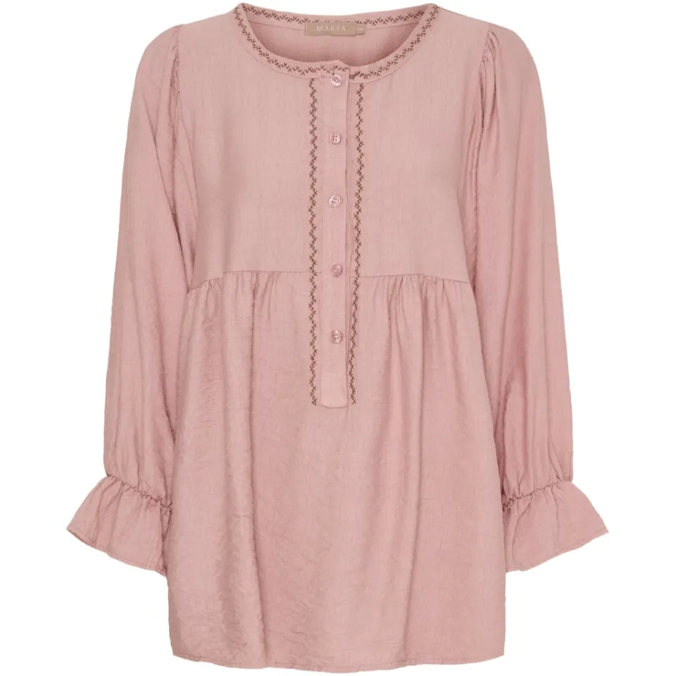 Marta du Château bluse MdcPoppy 7473 – RosaBlush2003 — produktfoto