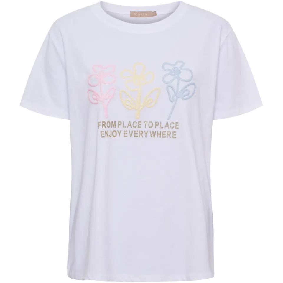 Marta du Château T-Shirt MdcCerelia 22585 – hvid — produktfoto
