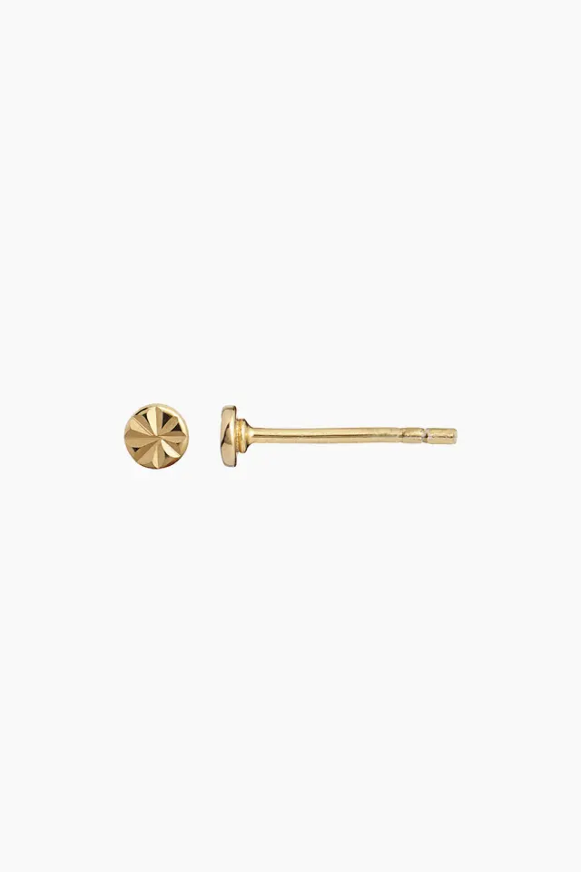 STINE A Tres Petit Etoile Earring – guld — produktfoto