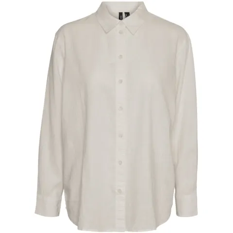 Vero Moda skjorte Vmlinn – Moonbeam — produktfoto