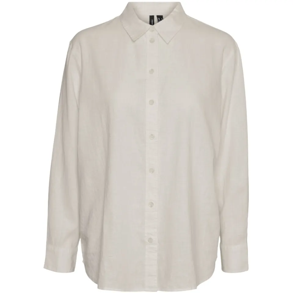 Vero Moda skjorte Vmlinn – Moonbeam — produktfoto