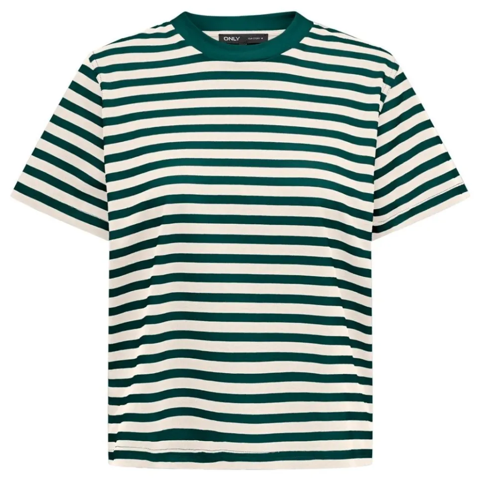 ONLY t-shirt Onllivnia – June Bug EGRET — produktfoto