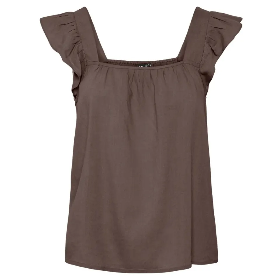 Pieces top Pcpia – Coffee Quartz — produktfoto