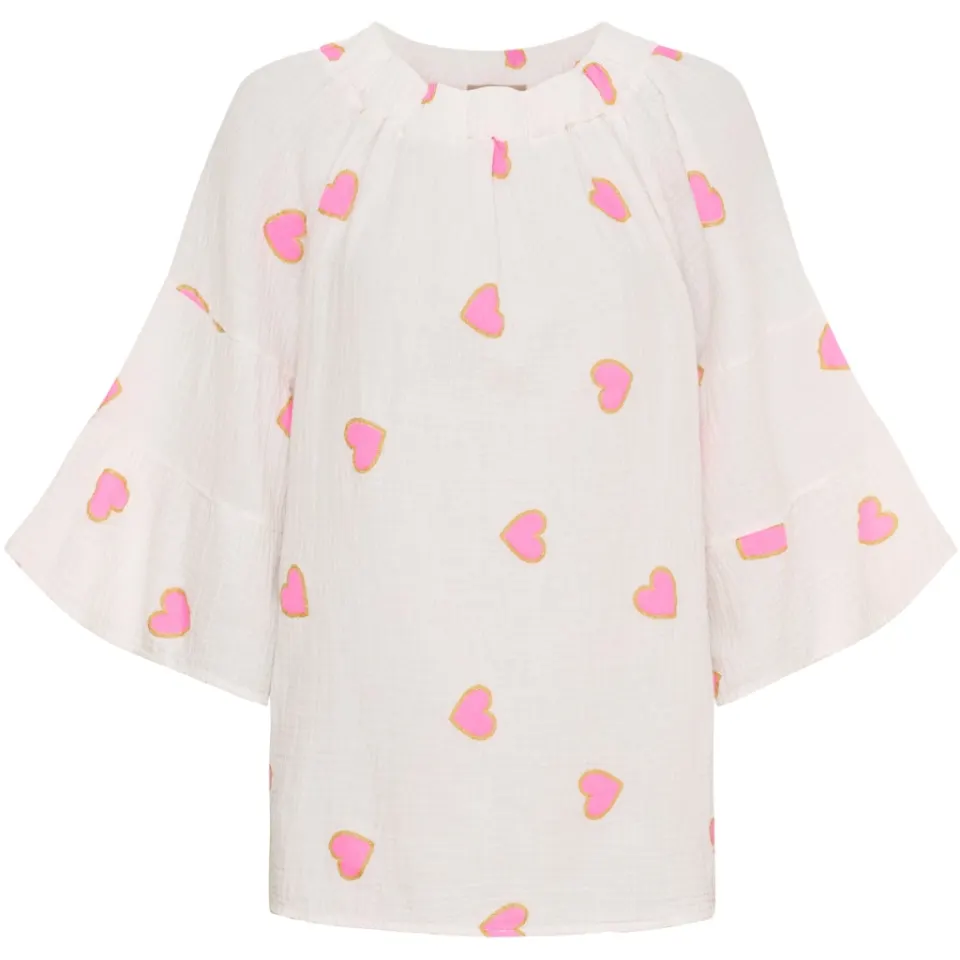 Marta du Château bluse MdcPutte 7316 – PINK HEART — produktfoto