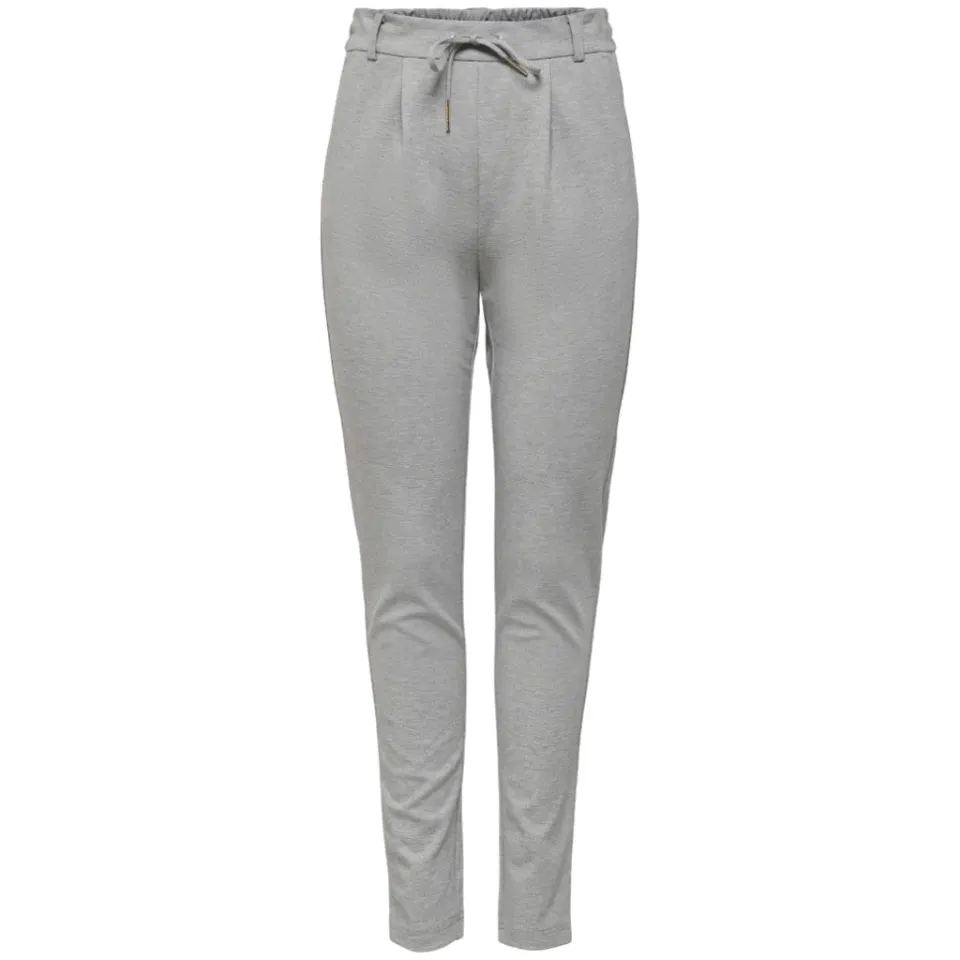 ONLY bukser Onlpoptrash – Light Grey Melange — produktfoto