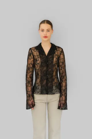 OpéraSPORT Flora Shirt – sort — produktfoto