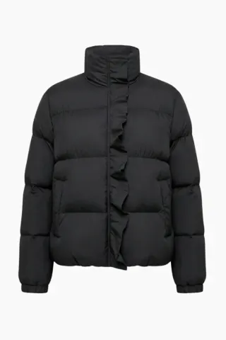 OpéraSPORT Ambra Short Puffer Jacket – sort — produktfoto