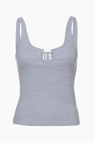 Résumé LucyRS Top – Grey Melange — produktfoto