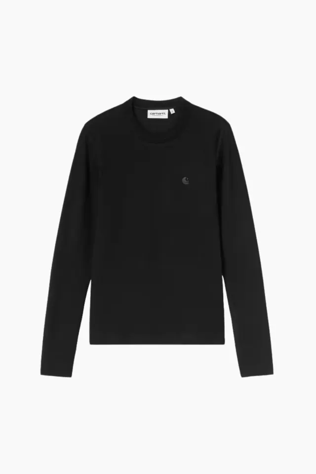 Carhartt W' L/S Philipa T-Shirt - Black – Carhartt WIP — produktfoto