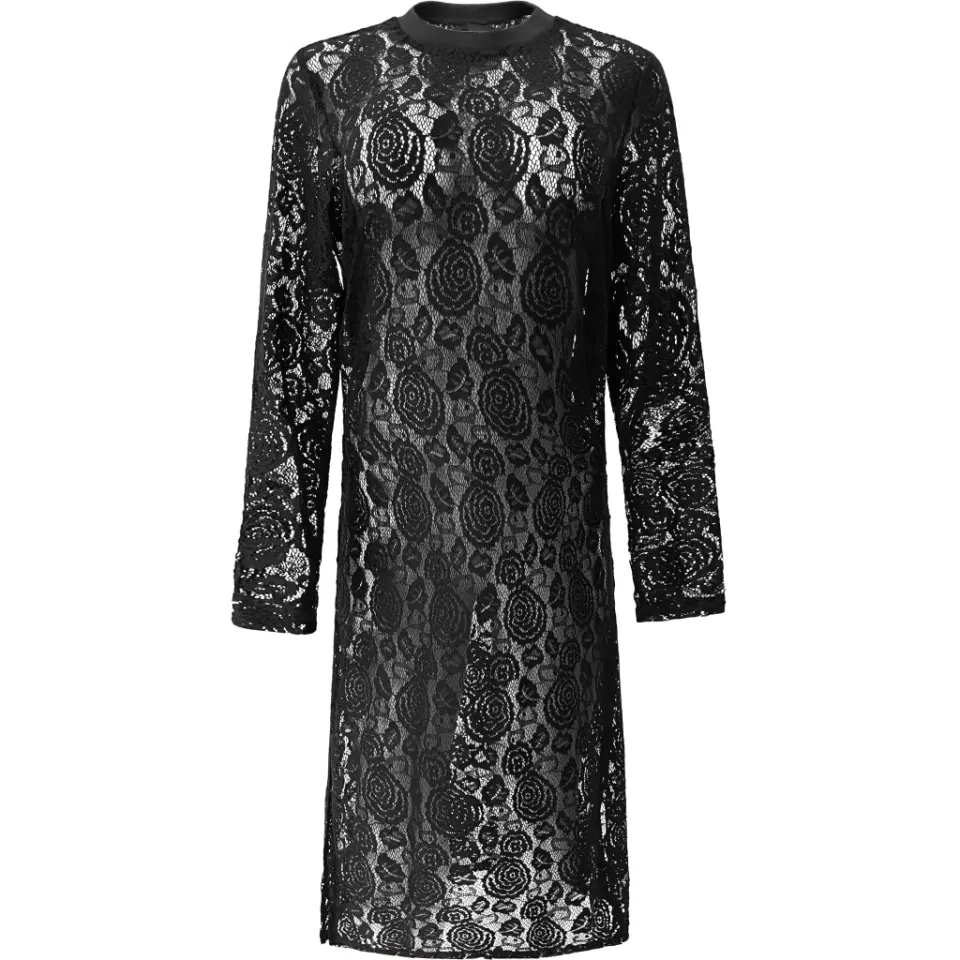 Liberté Liberte Kjole Lacy – BLACK LACE — produktfoto