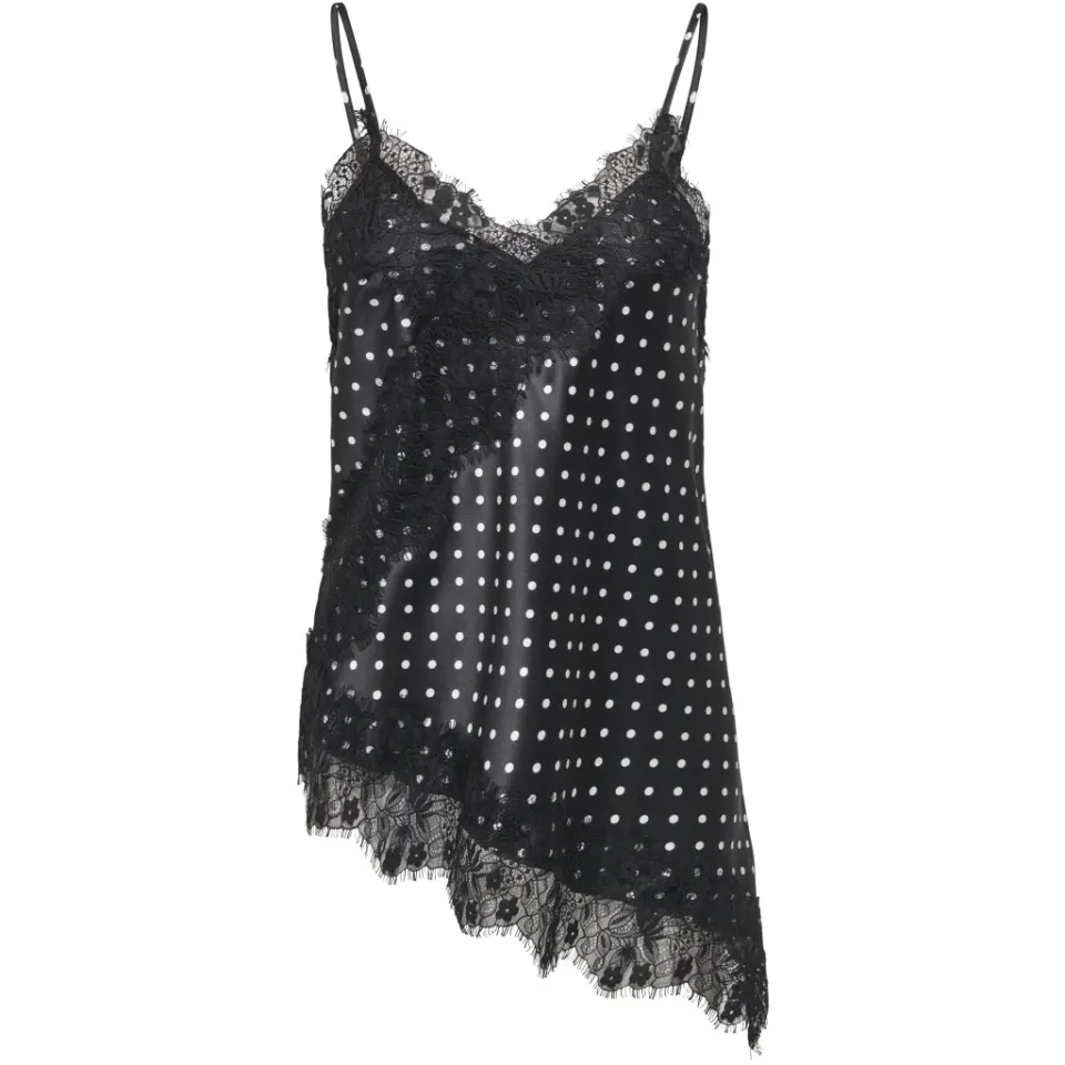 ONLY top Onlindona – Black White Dots — produktfoto