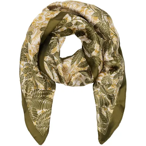 Marta du Château tørklæde MdcJuline FA-Scarf – Green31273 — produktfoto