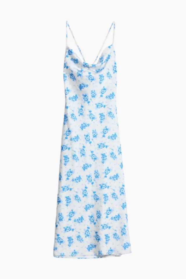 Holzweiler Eila Print Dress – Ecru Mix — produktfoto