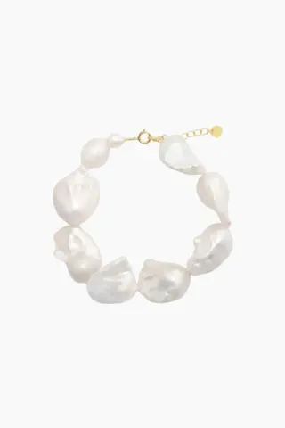 Sorelle Jewellery Exclusive Barok Bracelet - Forgyldt – Sorelle — produktfoto