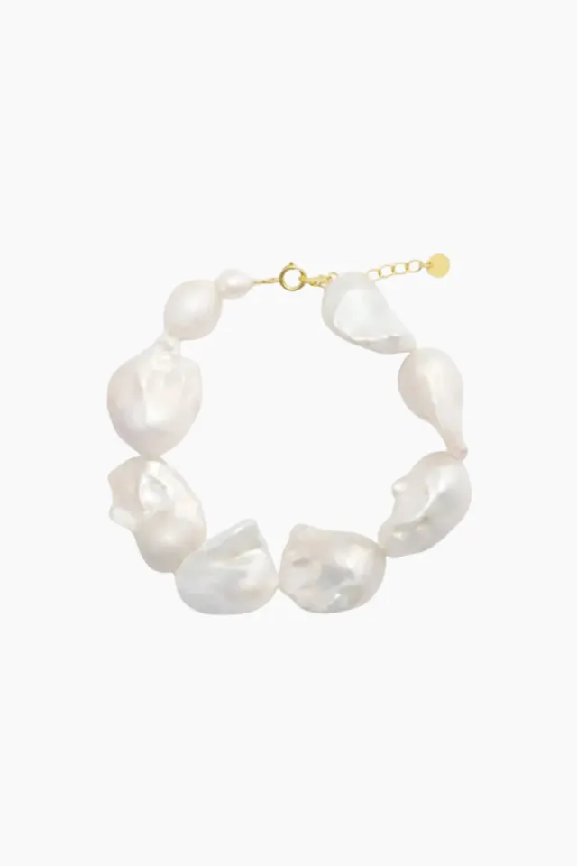 Sorelle Jewellery Exclusive Barok Bracelet - Forgyldt – Sorelle — produktfoto