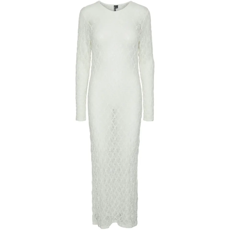 Pieces X Ditte Estrup X Cille Fjord Pcgaya Lace Dress – Cloud Dancer — produktfoto