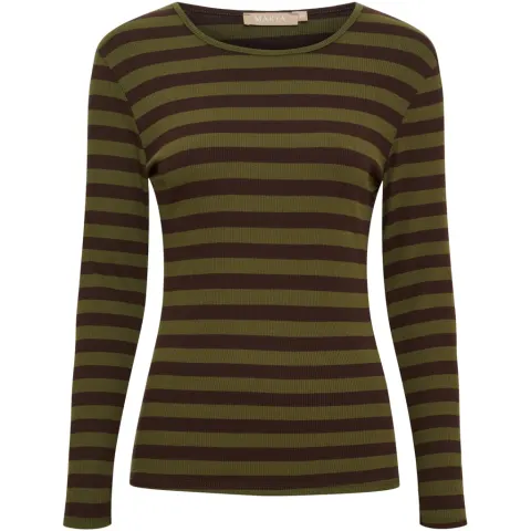 Marta du Château langærmet t-shirt MdcBegonia 7702 – Moro/Sottobosco — produktfoto