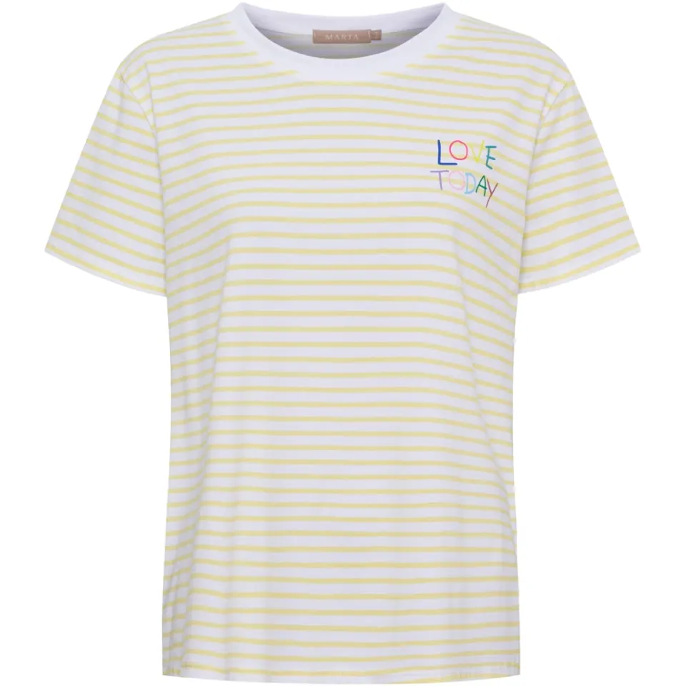 Marta du Château T-Shirt MdcFiora 22585 – gul — produktfoto