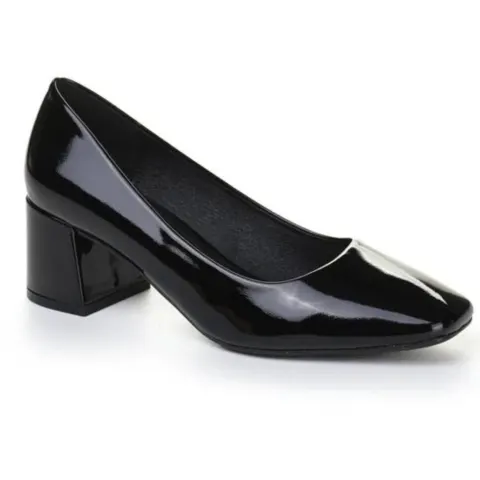 Elle sko 8132 – Black Patent — produktfoto