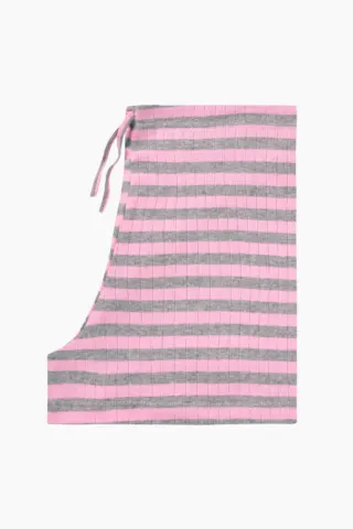Nørgaard på Strøget NPS Nova Shorts Broadway – Light Pink/Grey Melange — produktfoto