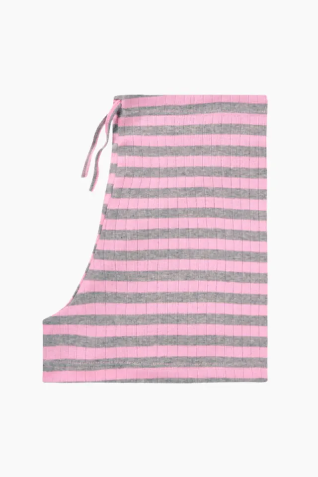 Nørgaard på Strøget NPS Nova Shorts Broadway – Light Pink/Grey Melange — produktfoto