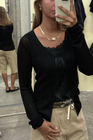 H2O Fagerholt Cannes Blouse – sort — produktfoto