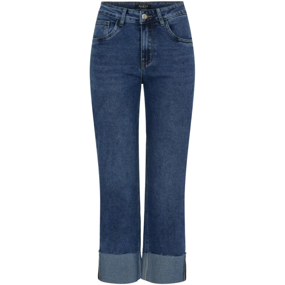 Marta du Château jeans MdcAlejandra Mdc173-26183 – Dark Blue Denim — produktfoto