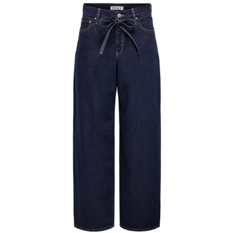 ONLY Bukser Onlgianna – Dark Blue Denim Rinse — produktfoto