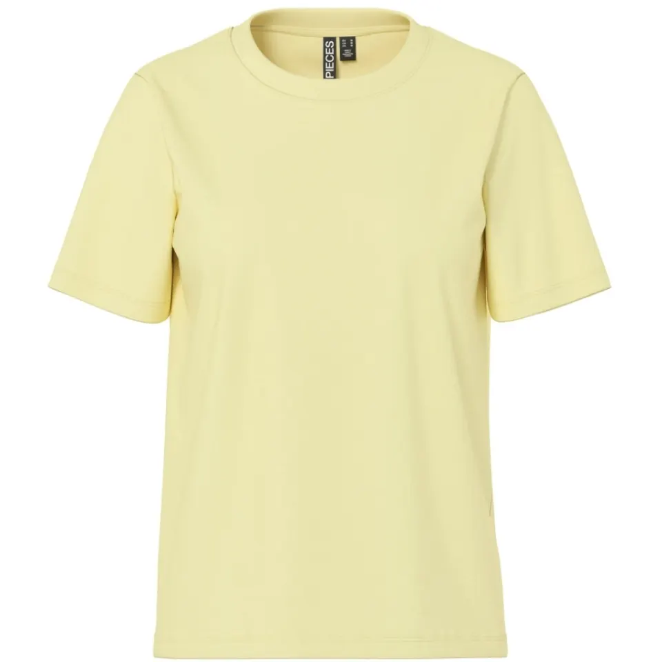 Pieces t-shirt Pcria – French Vanilla — produktfoto
