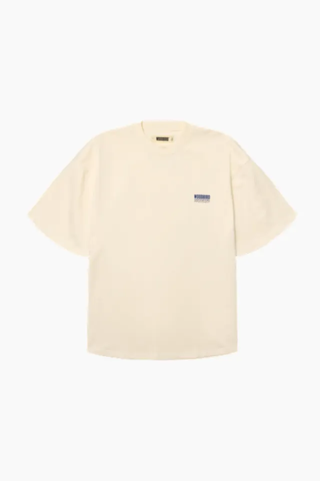 Woodbird WBBalo Cart Tee – råhvid — produktfoto