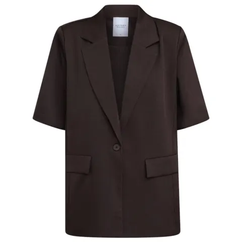 Sisters Point blazer Viksa med lukning med én knap – Mocca — produktfoto