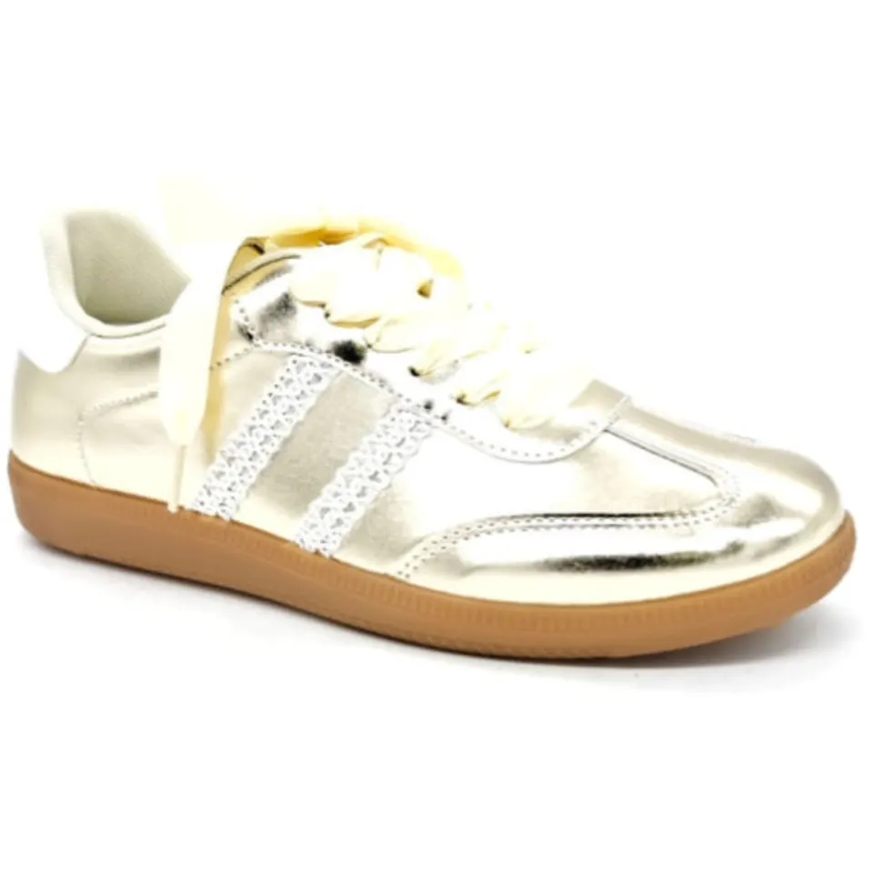 Gloria sneakers A-110 – guld — produktfoto