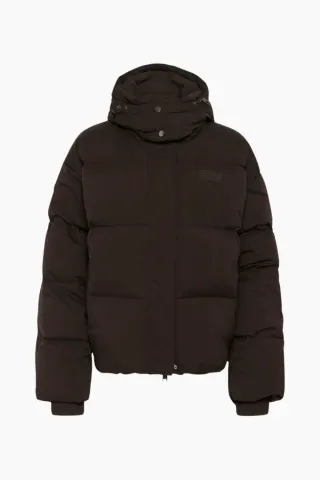 Gestuz GZroa Short Puffer – Ganache — produktfoto